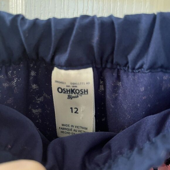 Oshkosh B'gosh Pink Silver Sequin Skirt Flippy Reversible Sequins Girls Size 12 - Picture 5 of 8